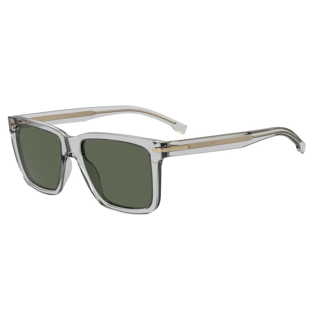 Hugo Boss - Lunettes De Soleil Homme Hugo Boss 1598/s Kb7, Taille 55 Mm - Lunettes De Soleil - Gris|multicolore|vert - No Size - Decathlon