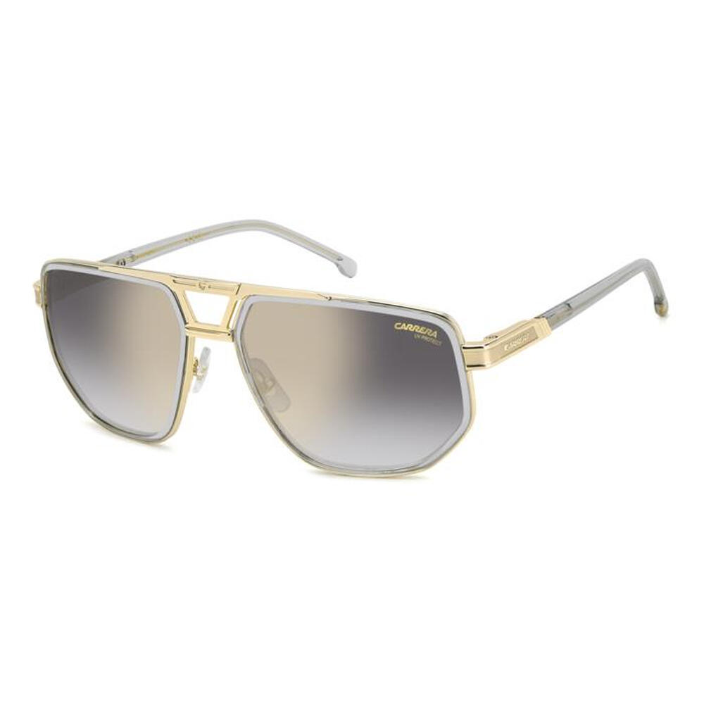 Carrera - Lunettes De Soleil Carrera 1072/s Kb7 Homme, Taille 61 Mm - Lunettes De Soleil - Gris|jaune - No Size - Decathlon