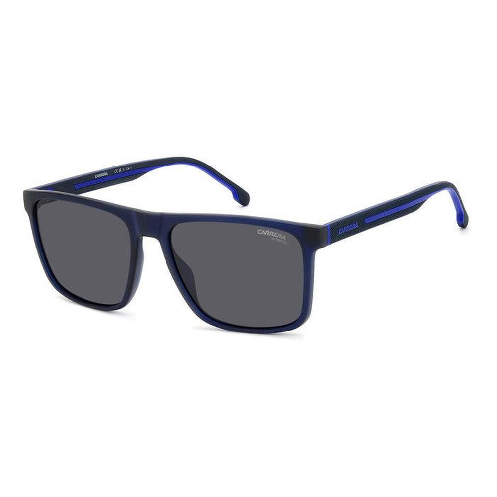 Carrera - Lunettes De Soleil Carrera 8064/s Fll Homme, Taille 57 Mm - Lunettes De Soleil - Bleu|gris - No Size - Decathlon