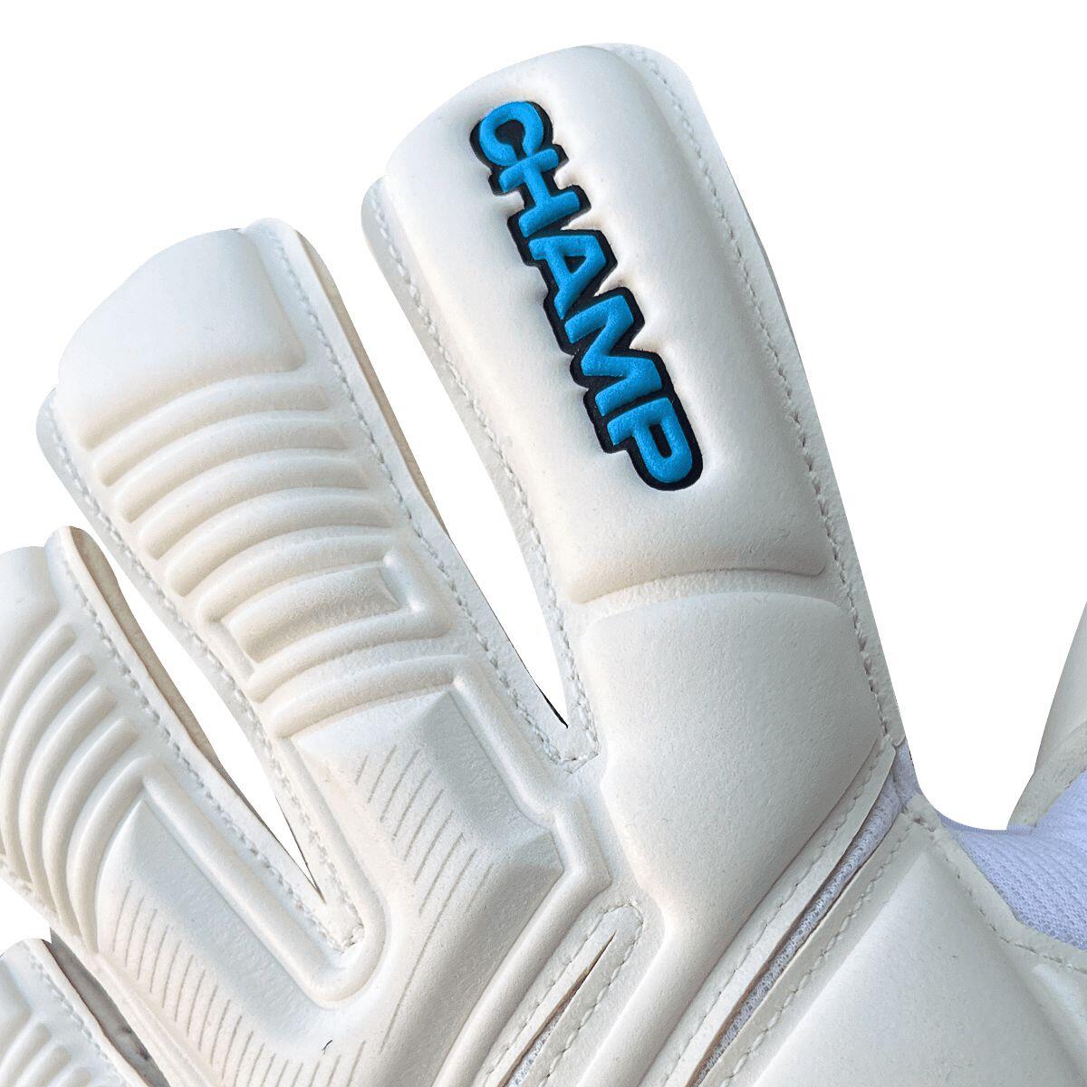 Rękawice bramkarskie dla dorosłych 4keepers CHAMP AQUA VII RF2G 3/6