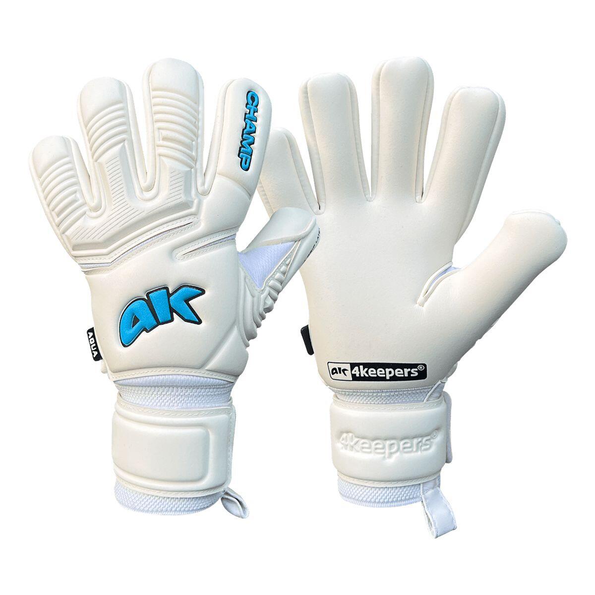Rękawice bramkarskie dla dorosłych 4keepers CHAMP AQUA VII NC 6/6