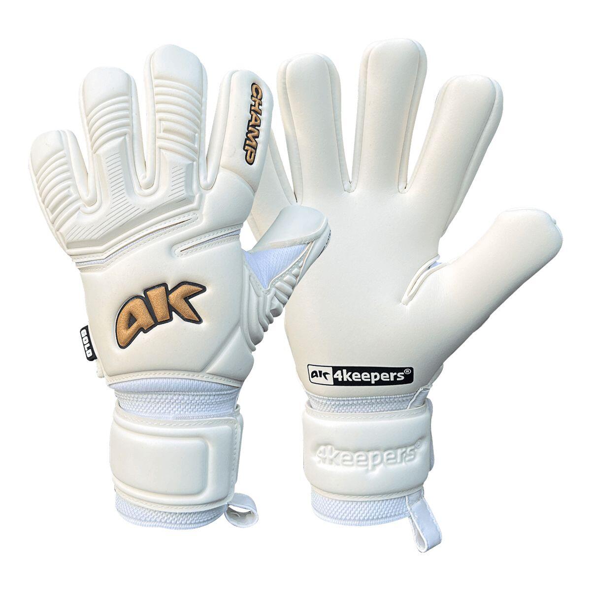 Rękawice bramkarskie dla dorosłych 4keepers CHAMP GOLD VII NC 6/6