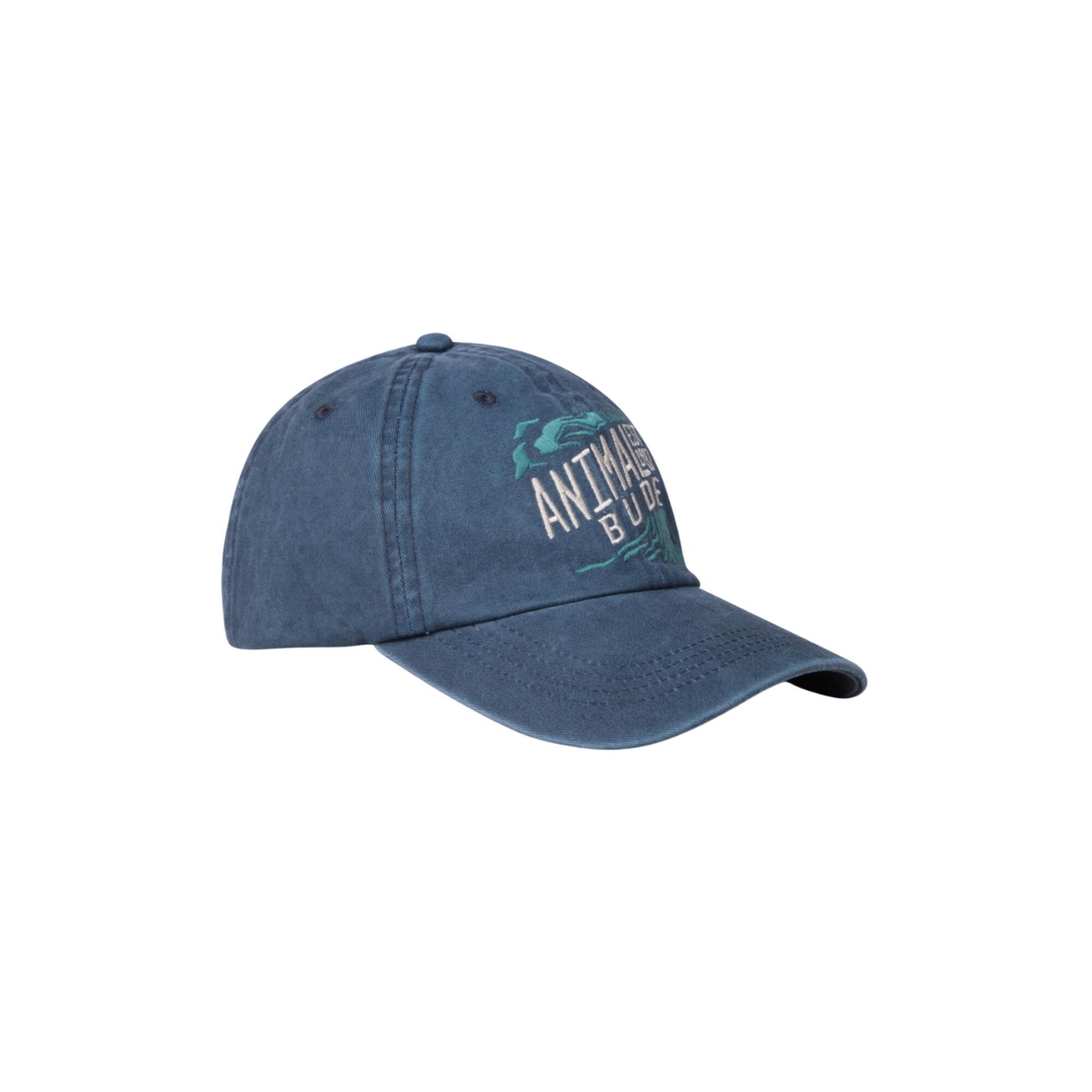 "Bude" BaseballMütze Damen und Herren Marine 3/4