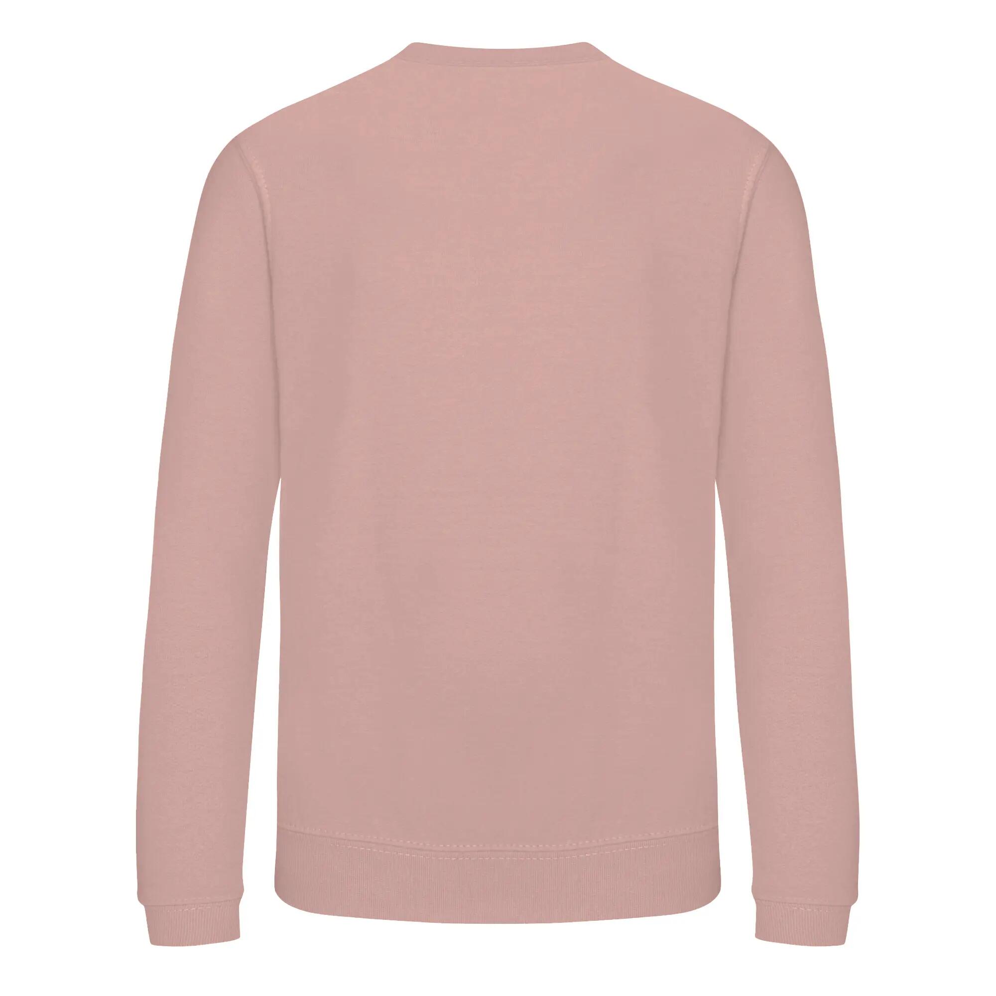 Just Hoods Sweatshirt Kinder Rosa-Grau 2/2