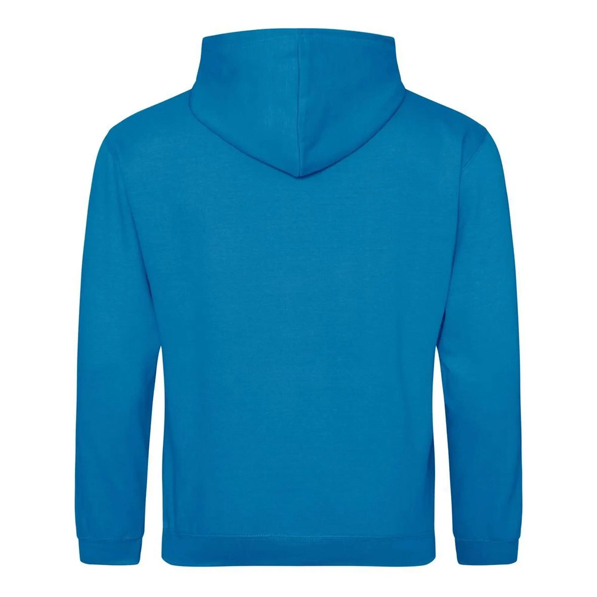 Sweat À Capuche VARSITY Enfant (Bleu Saphir / Gris Chiné) 2/2