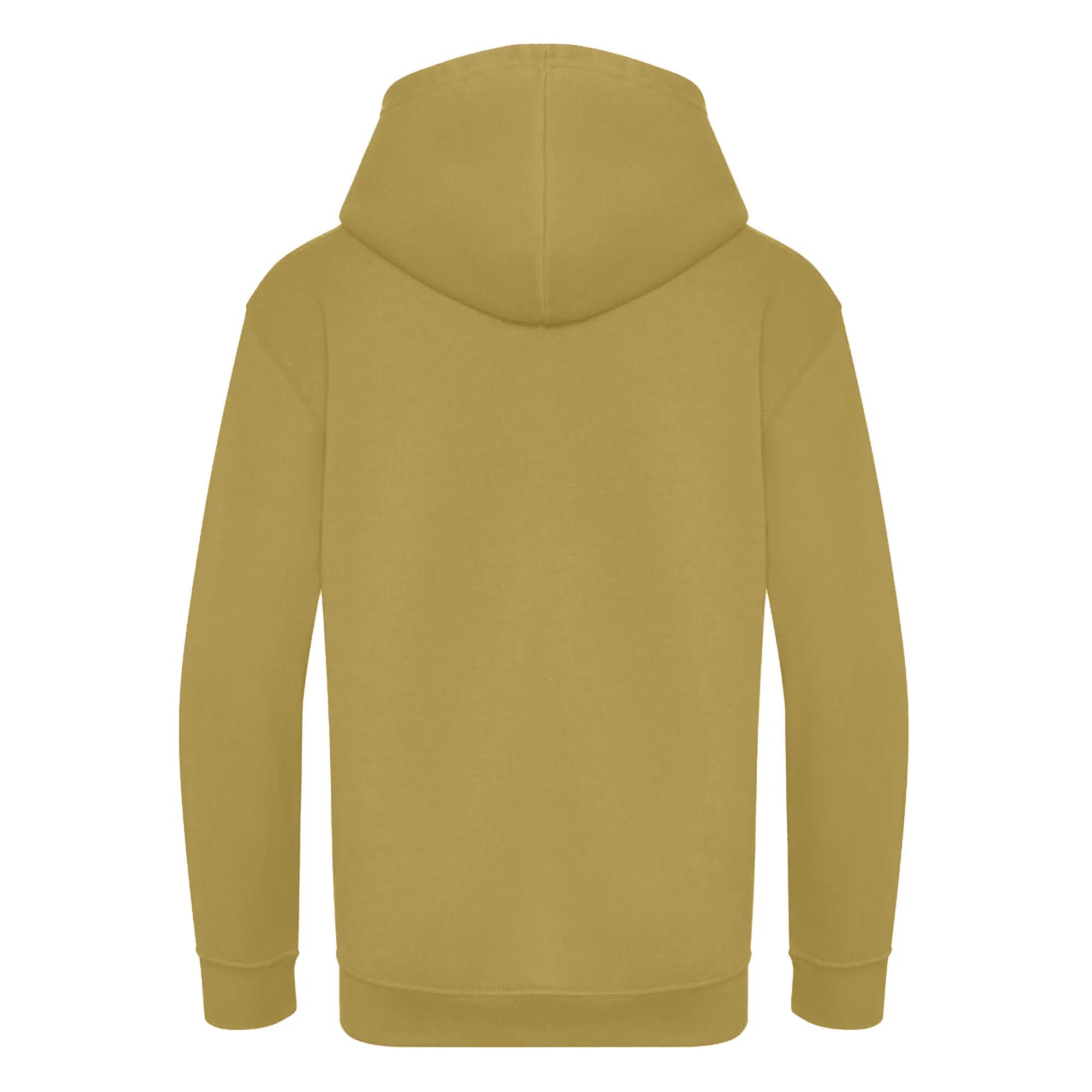 Childrens/Kids Hoodie (Khaki) 2/2