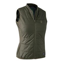 Gilet Chauffant Femme Deerhunter Heat Inner Kaki - 44
