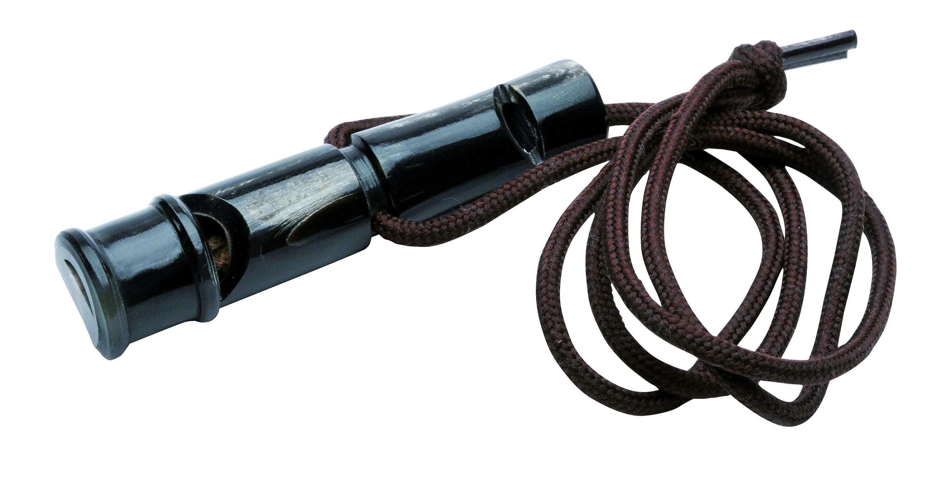 Sifflet De Dressage Buffle Noir Pour Chien 1/1