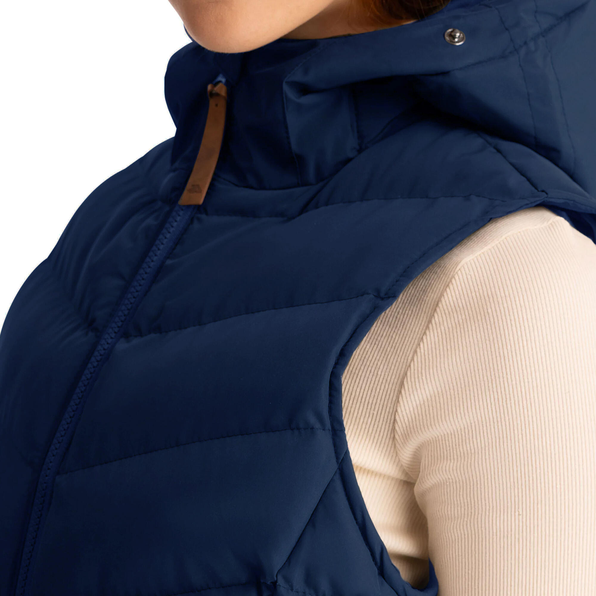 Veste Sans Manches AUDREY Femme (Bleu Marine) 4/5