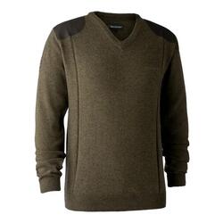 Pull De Chasse Col V Deerhunter Sheffield Cypress - M