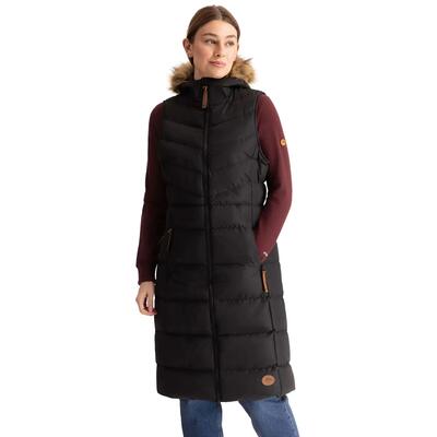 Dames audrey gilet (zwart)