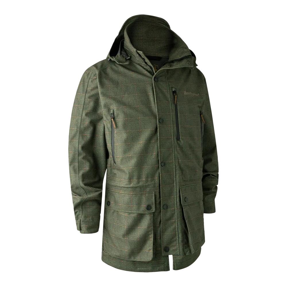 Deerhunter - Veste De Chasse Imperméable Deerhunter Gamekeeper Turf - S - Veste - Vert - Decathlon