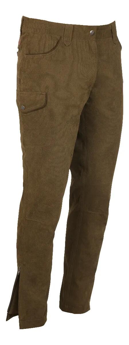 Pantalon de Chasse Femme Percussion Rambouillet Kaki - 38 1/1