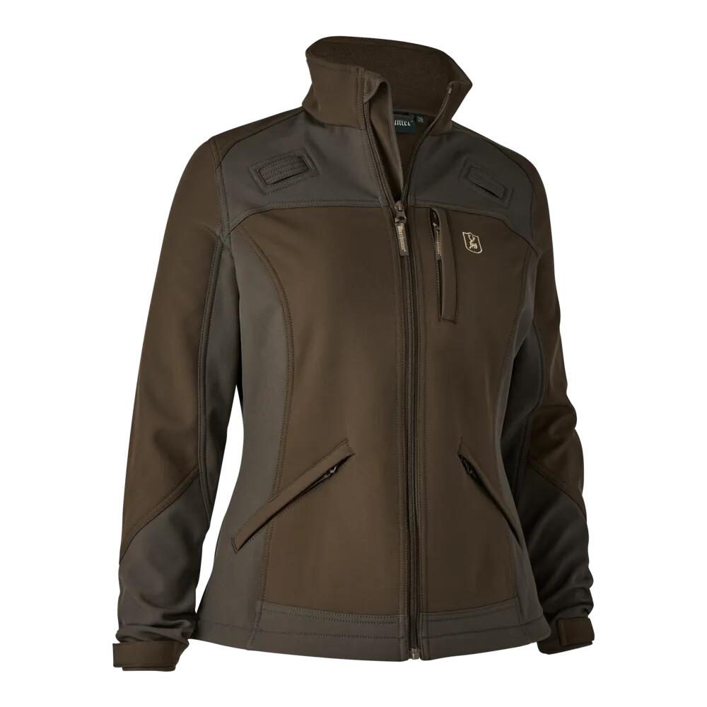 Deerhunter - Veste De Chasse Softshell Femme Deerhunter Roja Kaki - 38 - Softshell - Multicolore - Decathlon