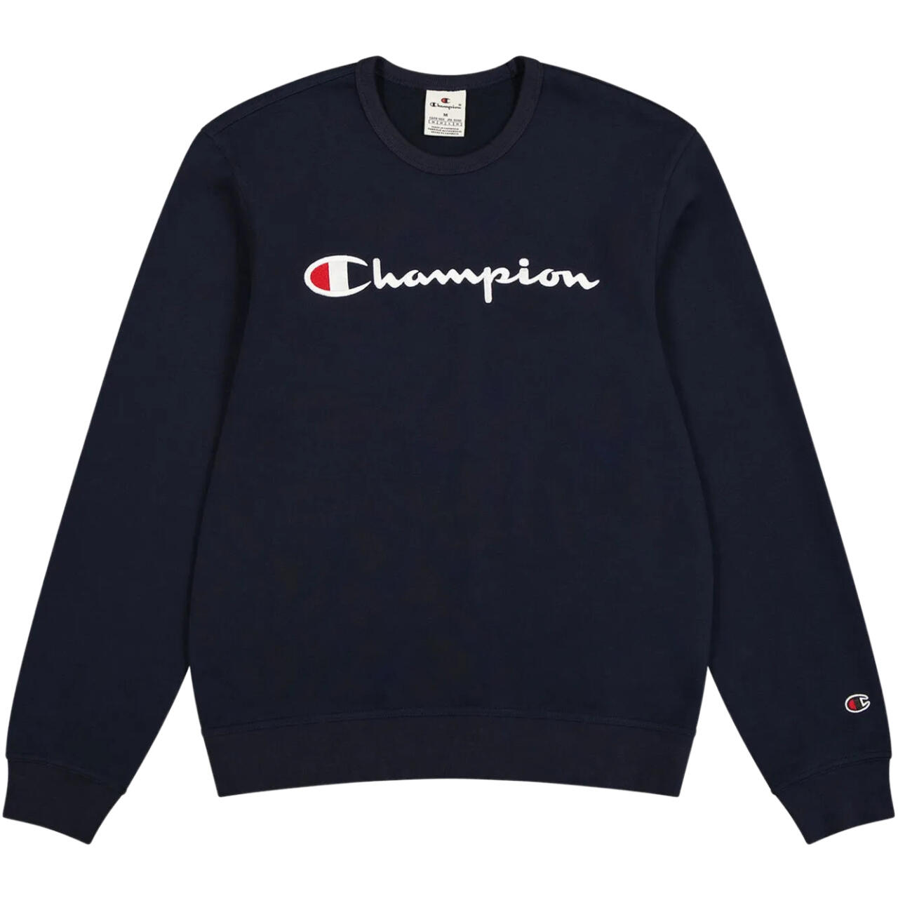 Champion Sweat-shirt homme à col rond, manches longues, 70% coton 30% polyester 2/5