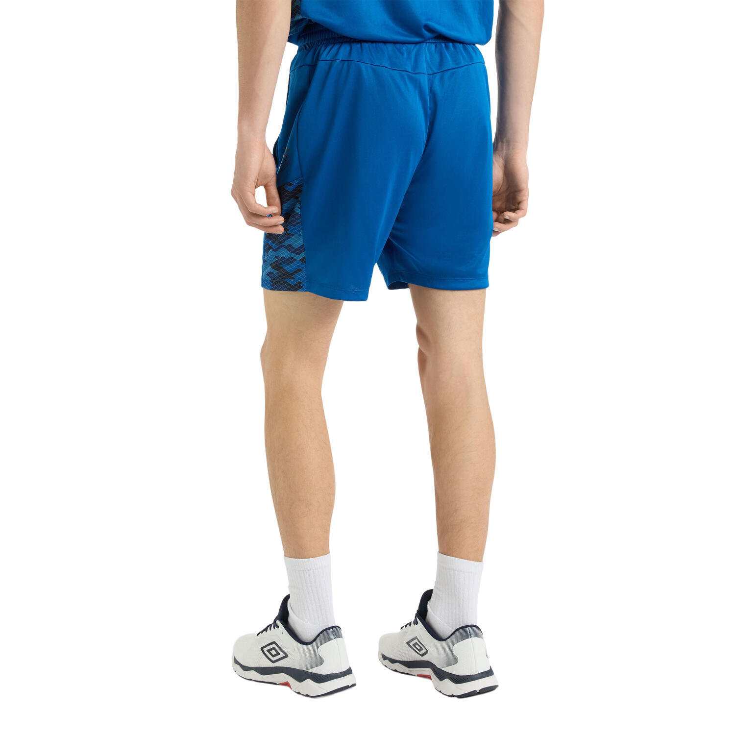 Mens Pro Training Active Shorts (Classic Blue) 2/3