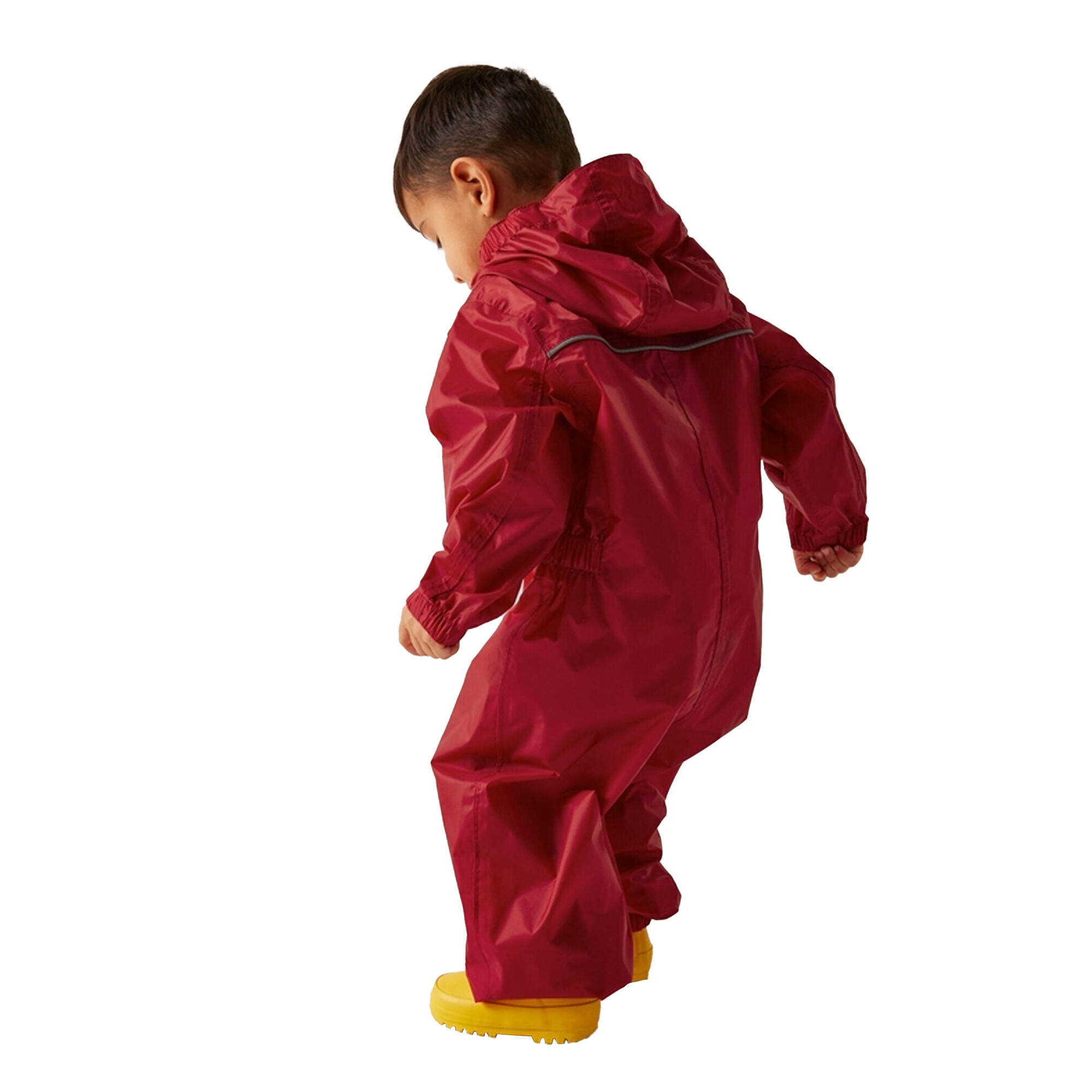 Rainwear Regatta All In One Rain Suit Professional Baby/Kids Paddle All In  One Rain Suit (Classic Red