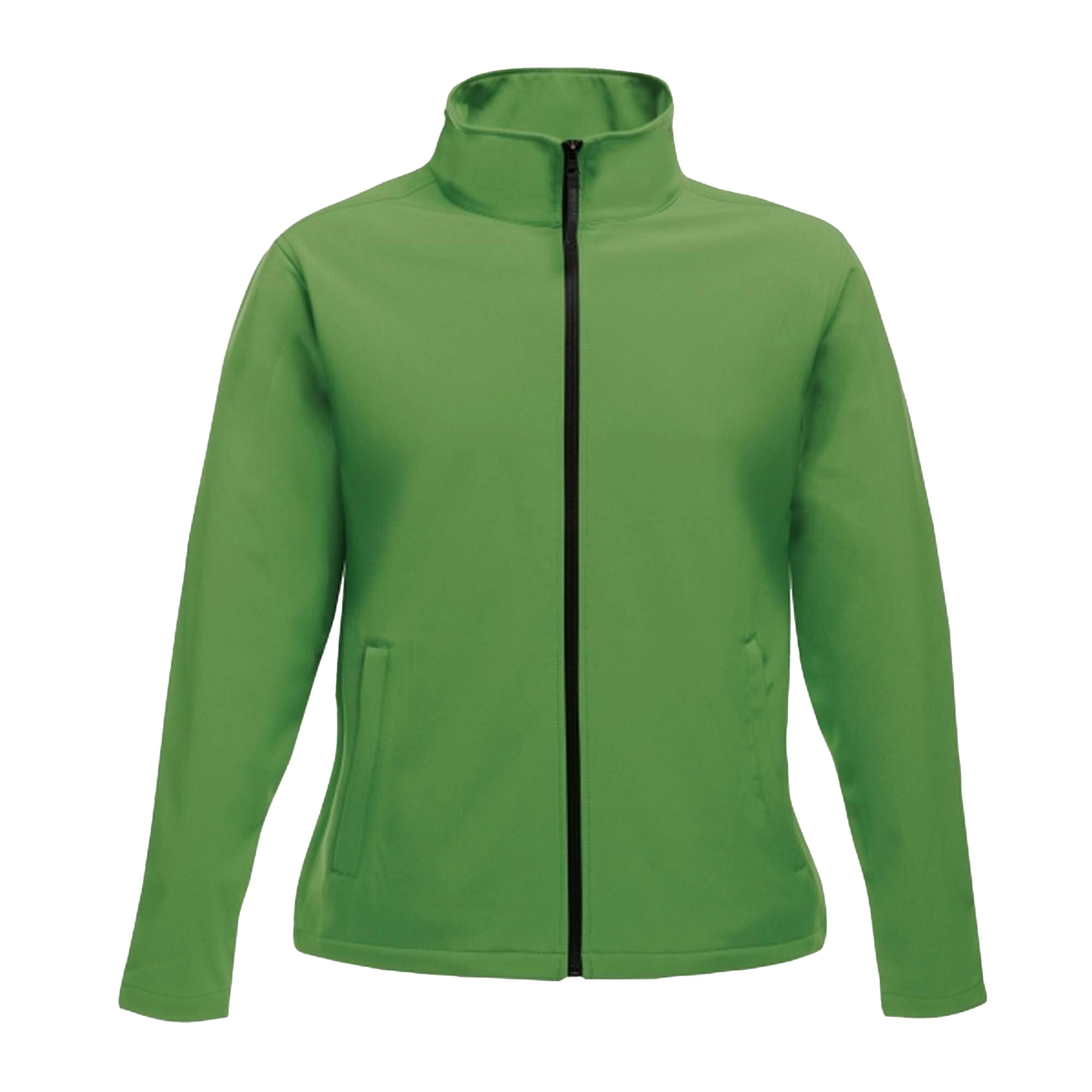 REGATTA Womens/Ladies Printable Soft Shell Jacket (Extreme Green/Black)
