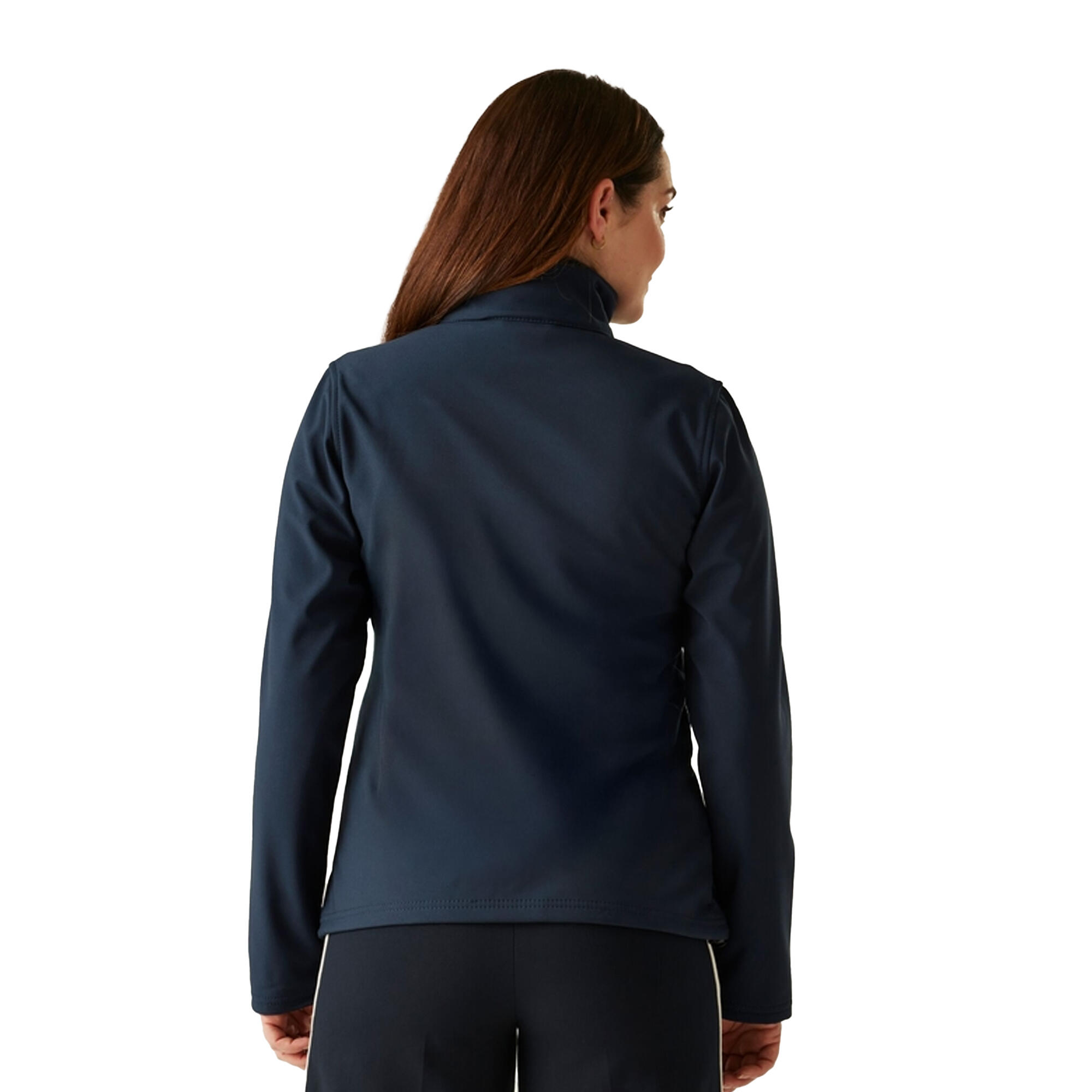 "Octagon II" Softshelljacke für Damen Marineblau/Grau 3/5