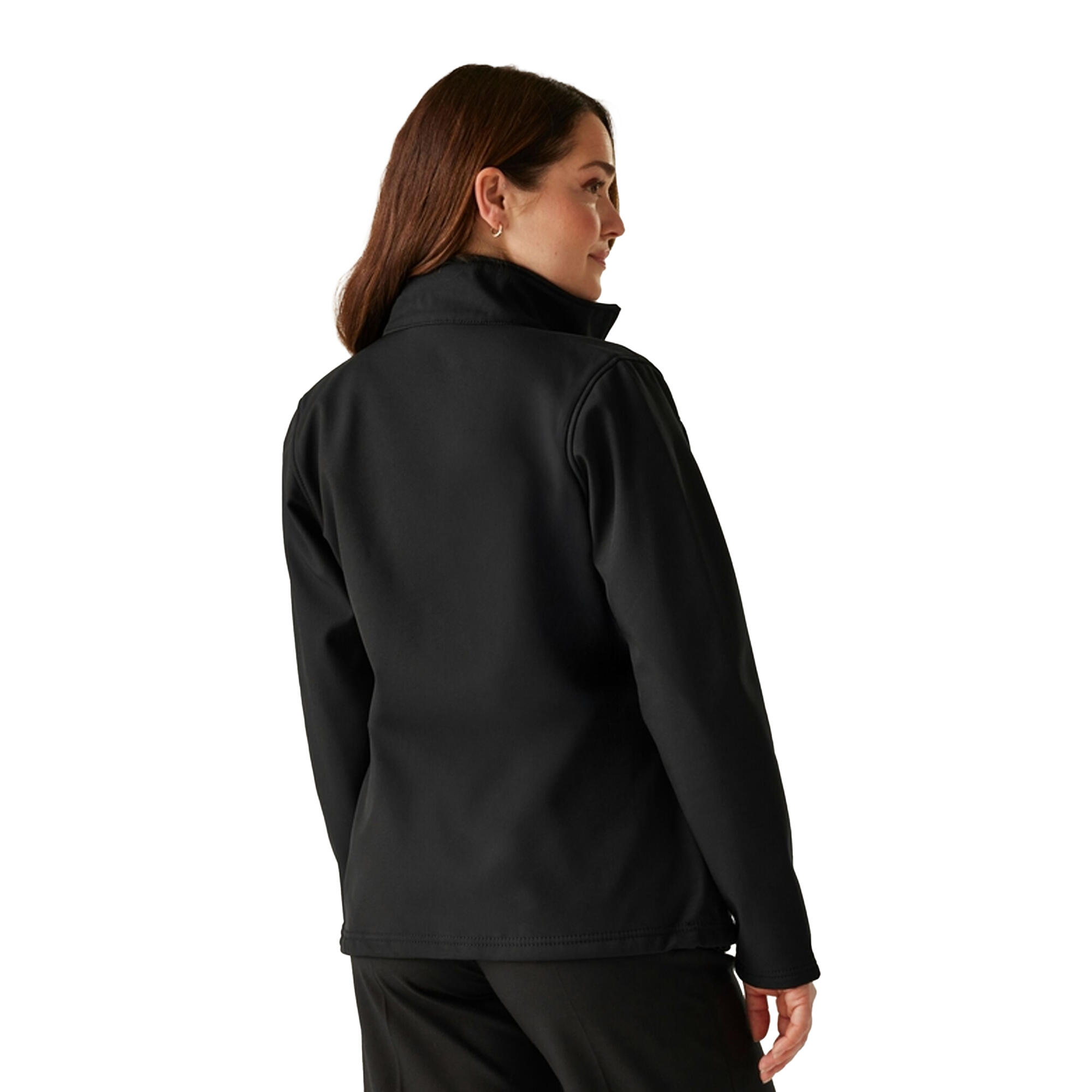 "Octagon II" Softshelljacke für Damen Schwarz/Schwarz 2/5