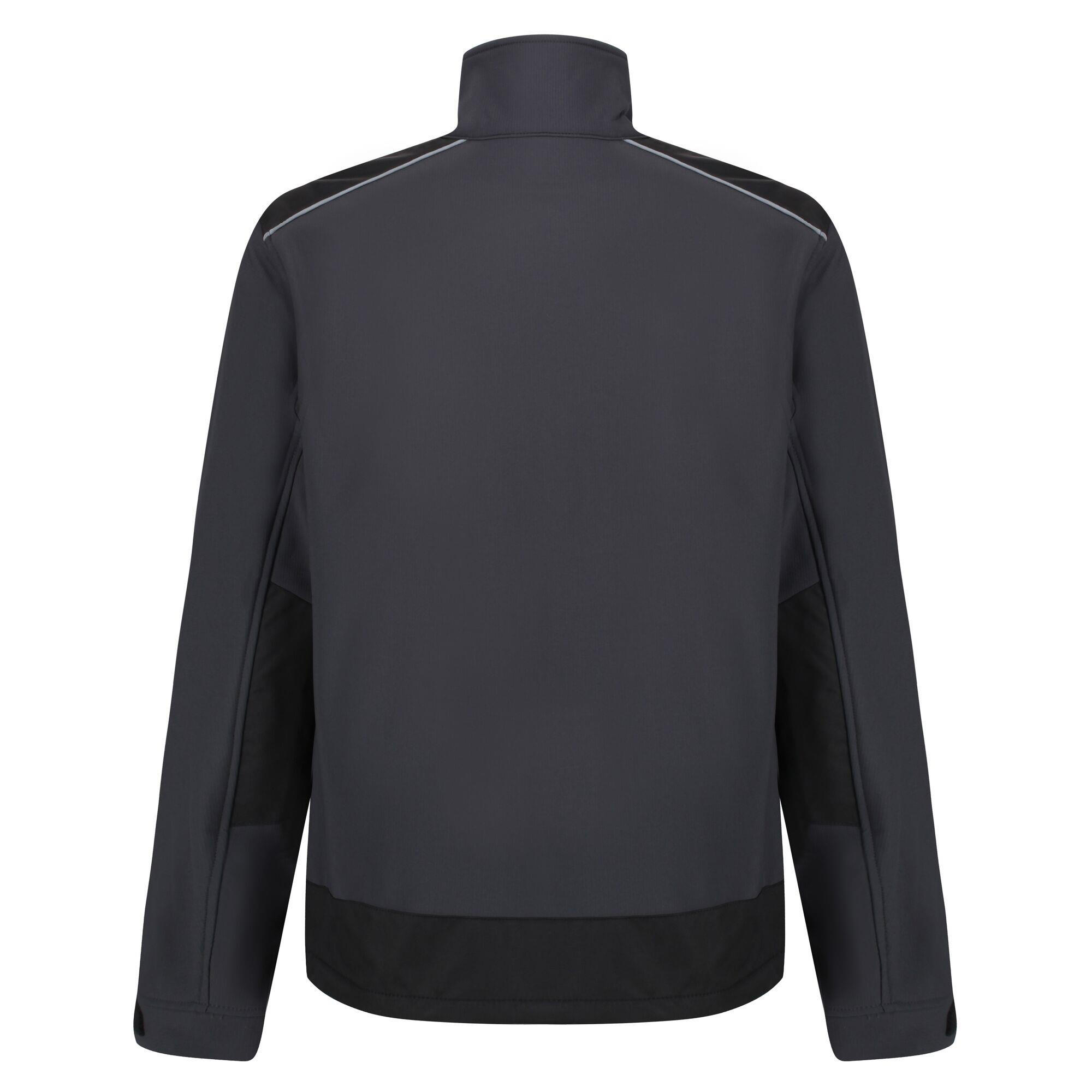 Professional Veste Softshell Homme (Gris) 2/5