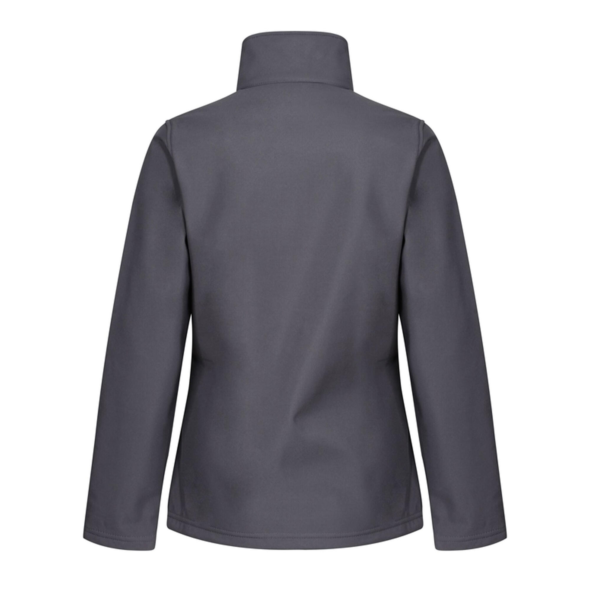 "Octagon II" Softshelljacke für Damen Mittelgrau/Schwarz 2/5