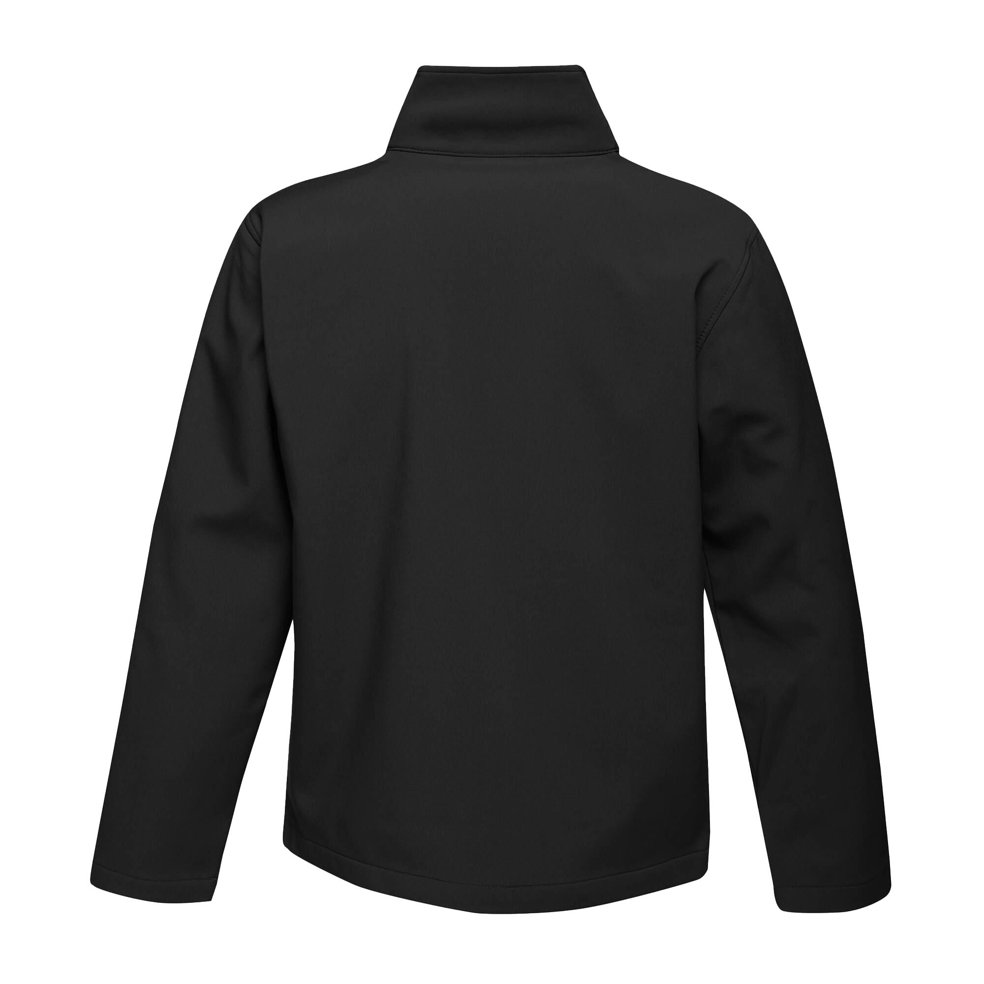 Softshelljacke Zum Bedrucken für Damen Schwarz/Schwarz 2/5