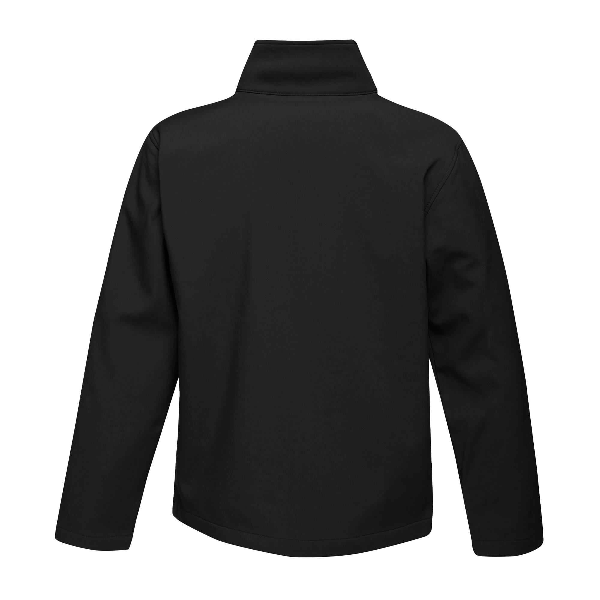 Casaco Soft Shell Estampável Mulher (Preto / Tomate) 2/5