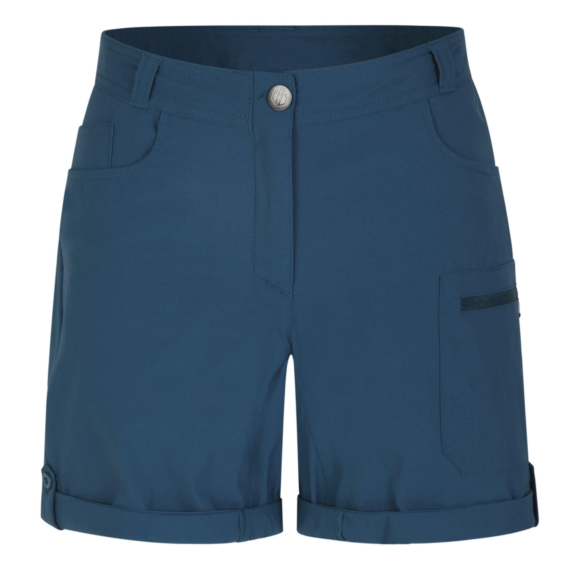 Dare 2b - Short Marche Melodic Femme (denim Sombre) - Short - Bleu|gris - 36 Xs - Decathlon