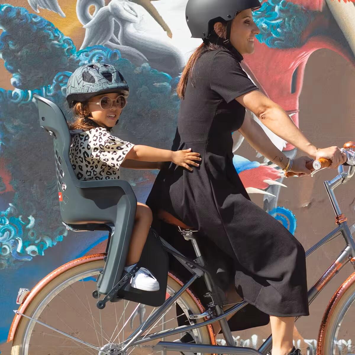 Siège Enfant Vélo Arrière Sur Petit Cadre/29er JOY Gris Foncé / Gris Foncé 5/7