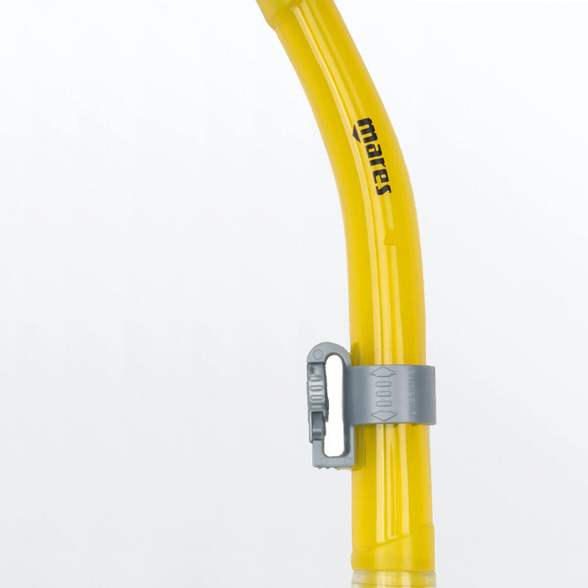 Tubo de Snorkel Gator Dry Adulto Amarillo 3/3