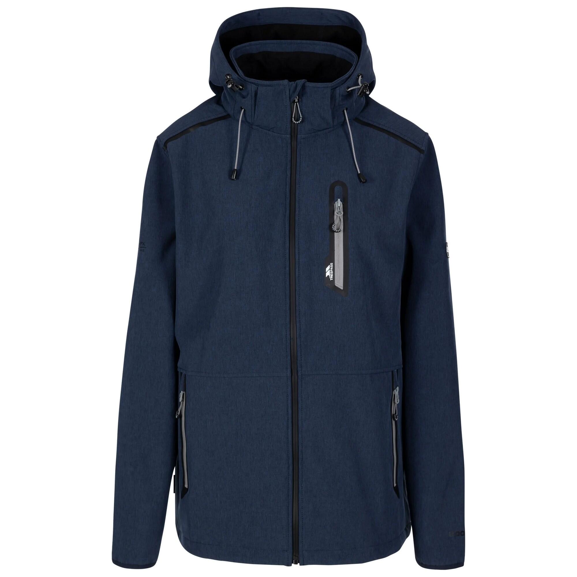 TRESPASS Giacca Soft Shell Uomo Trespass Anak Blu Navy Marna