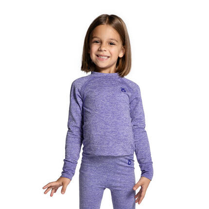 Koszulka termoaktywna dla dzieci narciarska z długim rękawem Lemon Explore ZL4