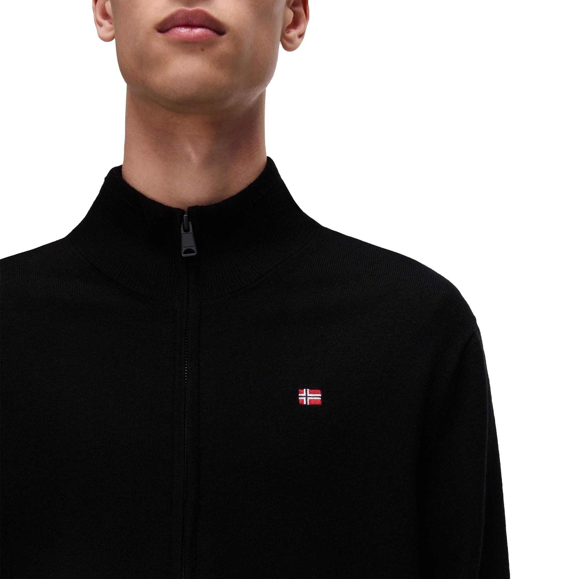 Damavand Full Zip Wool Sweater 3/4