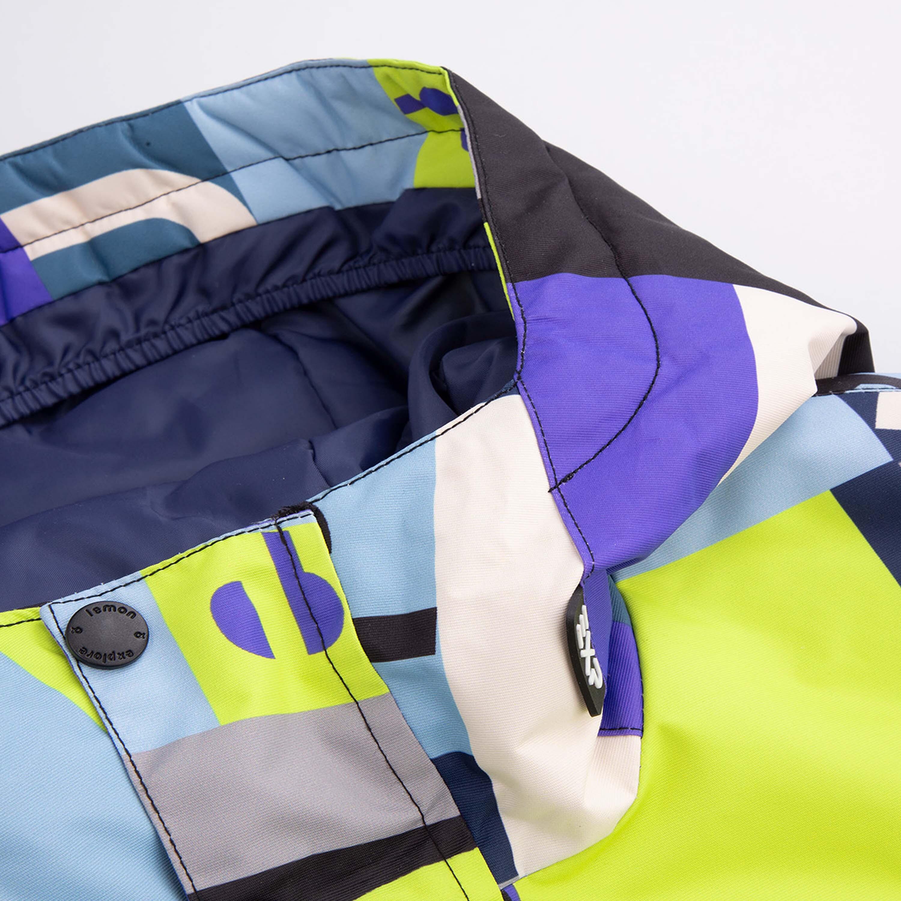 Dětská lyžařská bunda s kapucí snowboard ThermoTEX ZL4 5/7