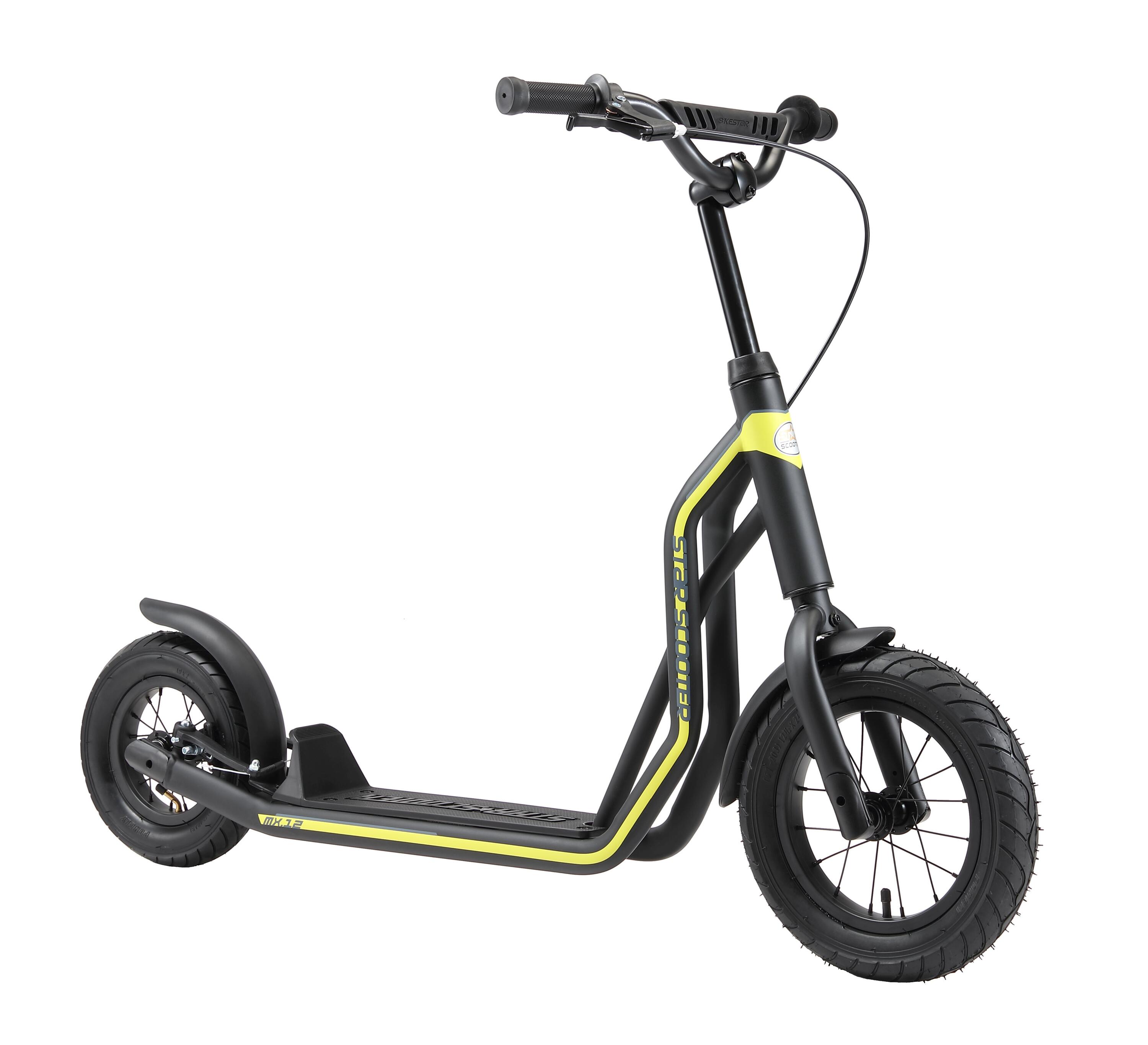 Monopattino con granruote 12", per bambini 8 anni, pneumatici ad aria, Mixed 2/5