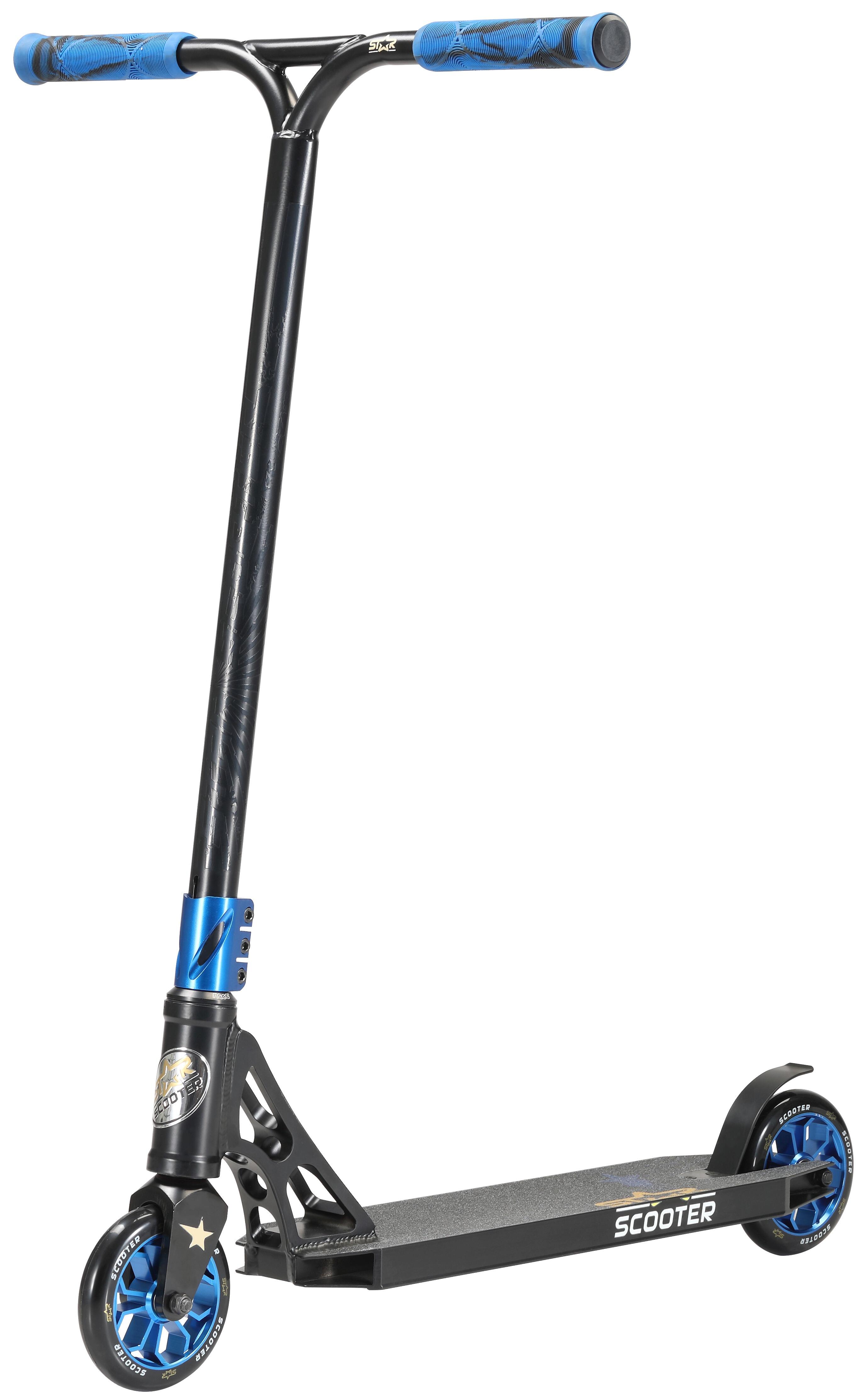 BLUE GORILLAZ Trottinette Freestyle Enfant Dès 8 Ans - Patinette 100mm Aluminium Léger Et Stable