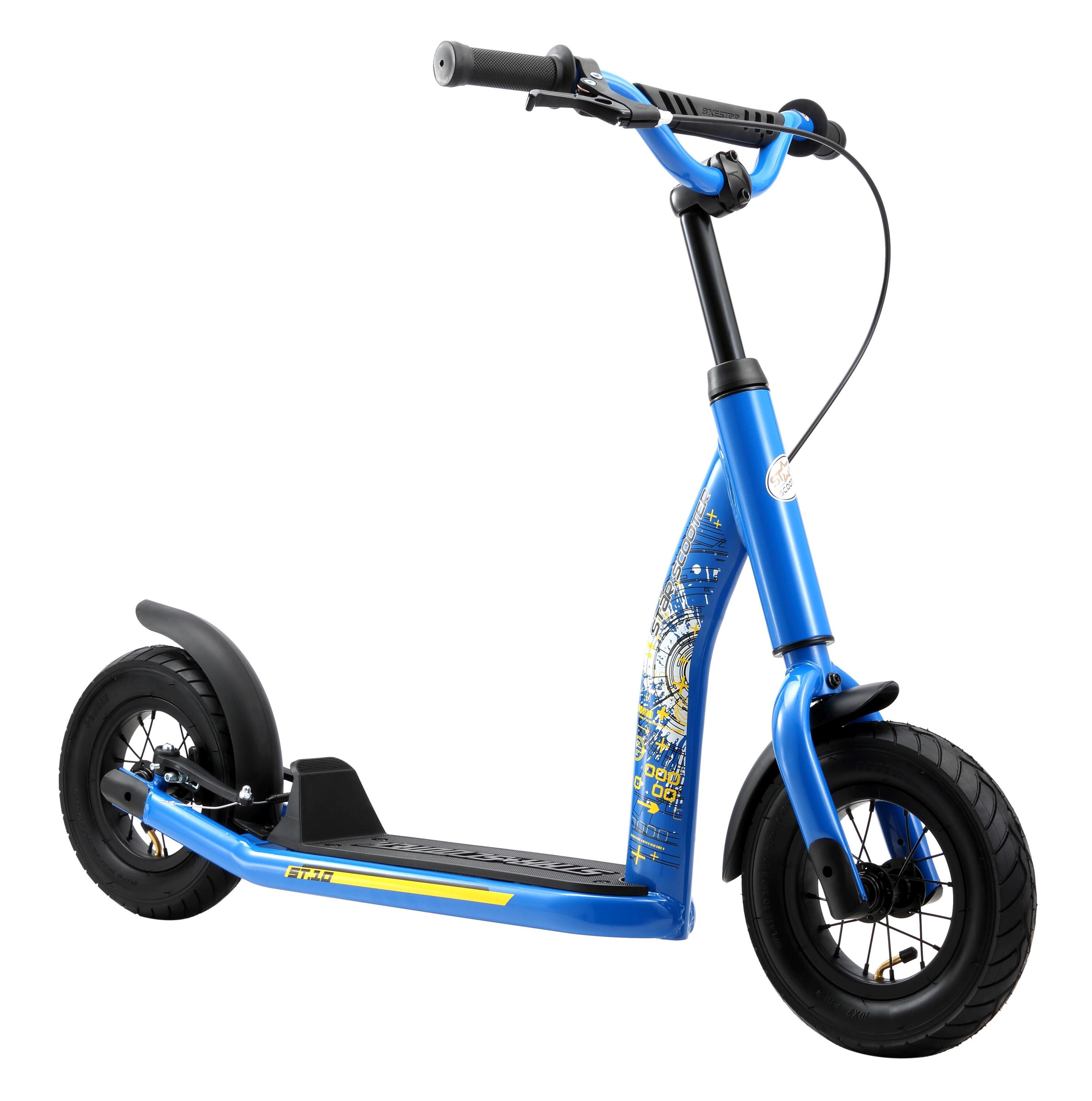 Trottinette grandes roues 10", pour enfants de 5 ans, pneus gonflables, NewGen 2/5