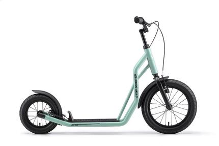 Trottinette grandes roues 16", pour enfants de 8 ans, pneus gonflables, Mixed
