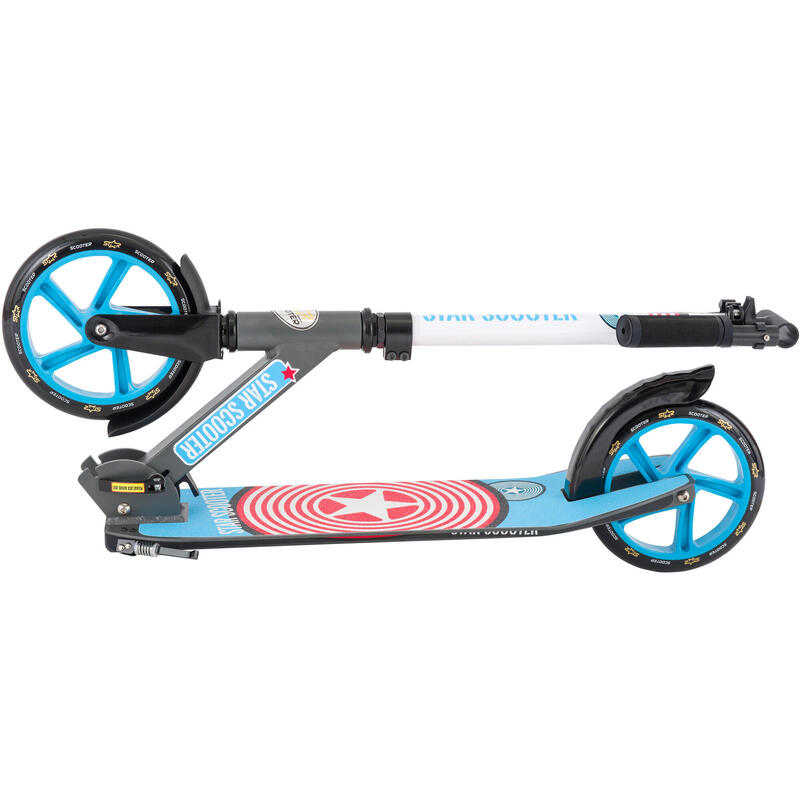 Trottinette Avec Marchepied Ajustable Pour Enfants - Pédale Et Repose-pieds - Métal Et Plastique - 27x16x6 Cm
