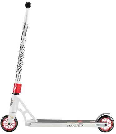 Stunt Scooter professionele 110 mm, Kinderstep vanaf 8 jaar, aluminium, HIC