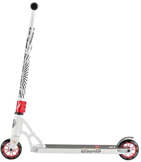 Stunt Scooter professionele 110 mm, Kinderstep vanaf 8 jaar, aluminium, HIC