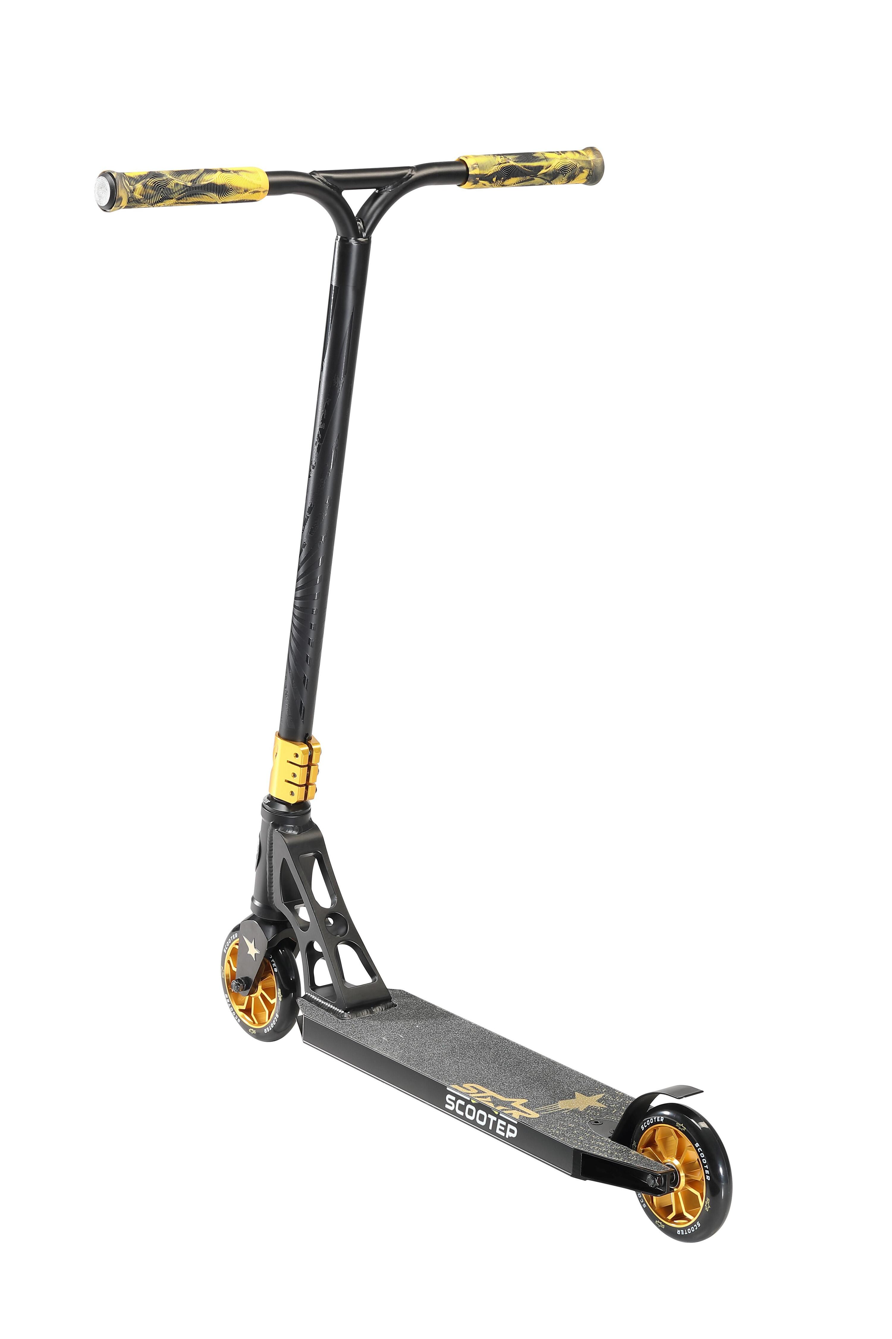 Stunt scooter professionale 120 mm, Monopattino bambini 8 anni, alluminio, HIC 4/7