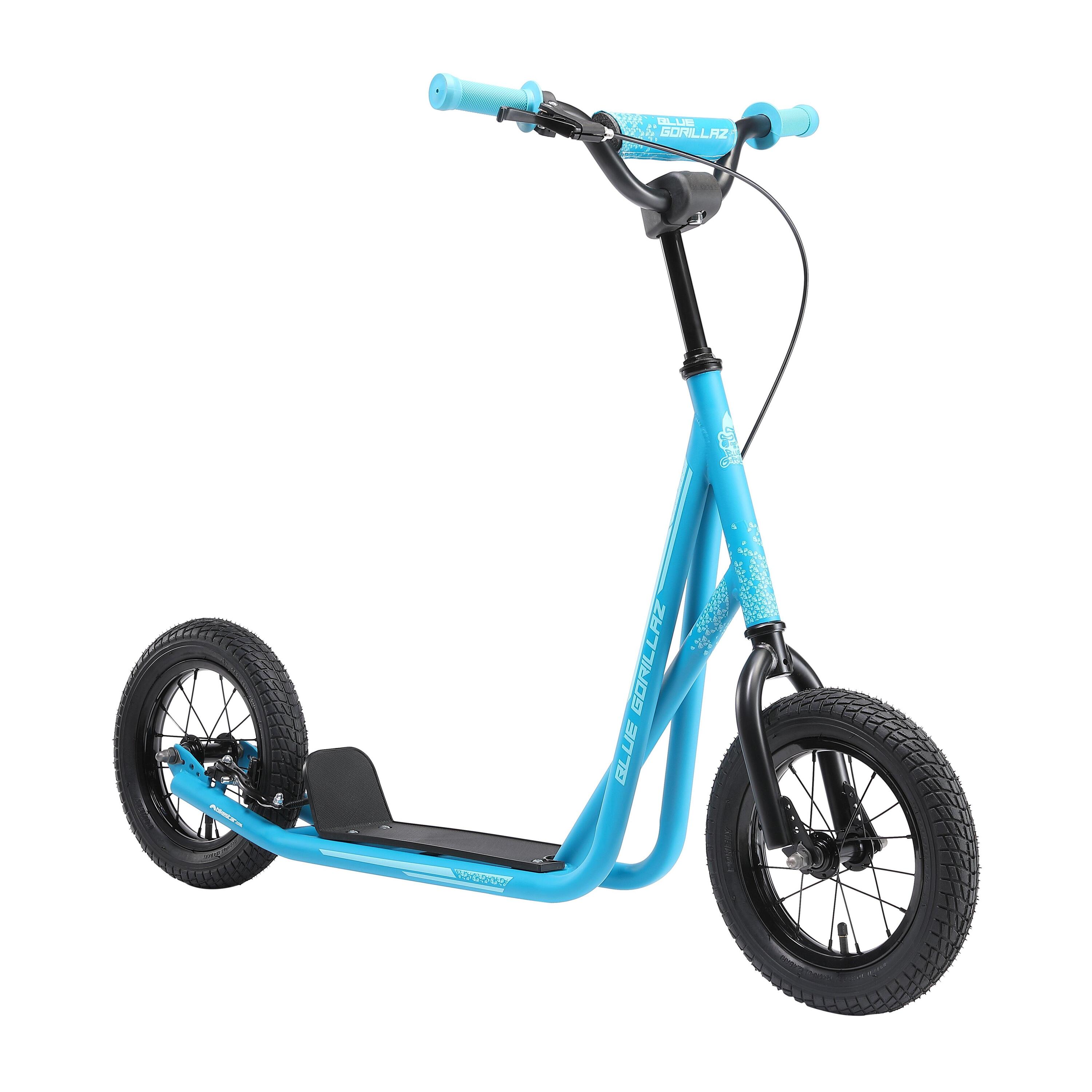 Trottinette grandes roues 12", pour enfants de 8 ans, pneus gonflables, Sport 2/5