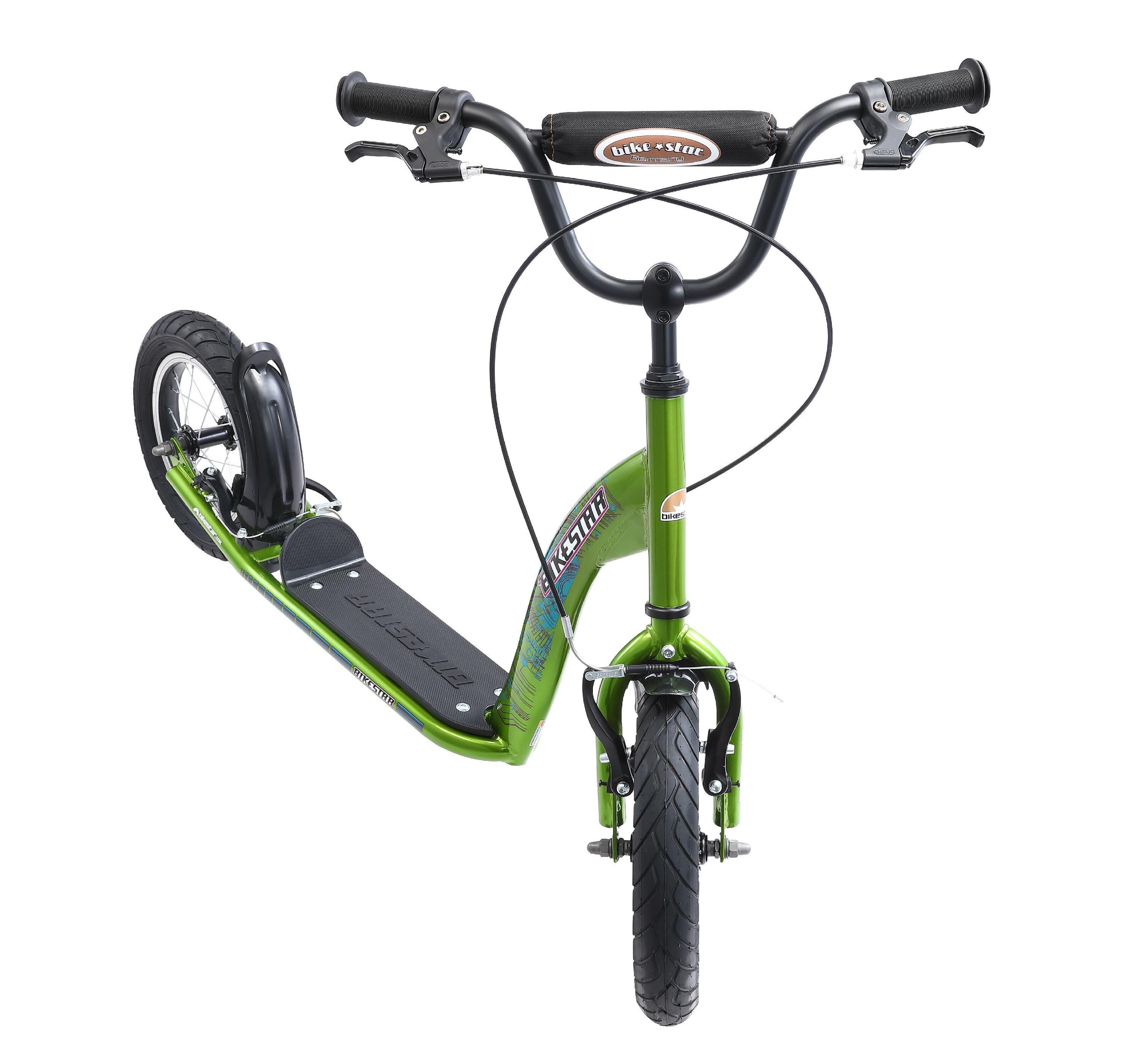 Trottinette grandes roues 12", pour enfants de 8 ans, pneus gonflables, Sport 4/5