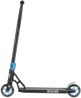 Stunt scooter professionele 110 mm. kinderstep vanaf 8 jaar. aluminium. hic