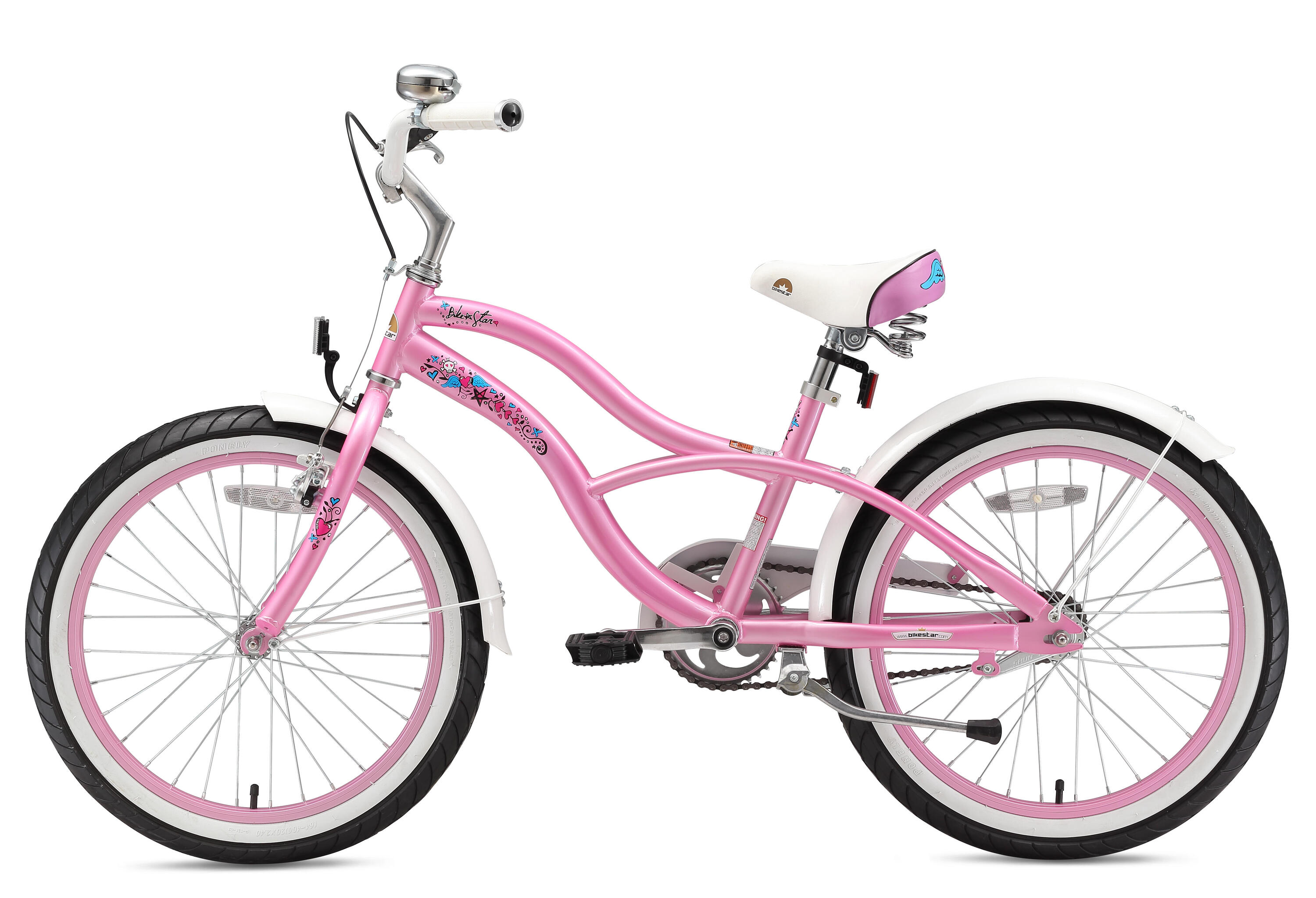 Kinderfahrrad 20 Zoll von 6 - 9 Jahre, Cruiser 3/7