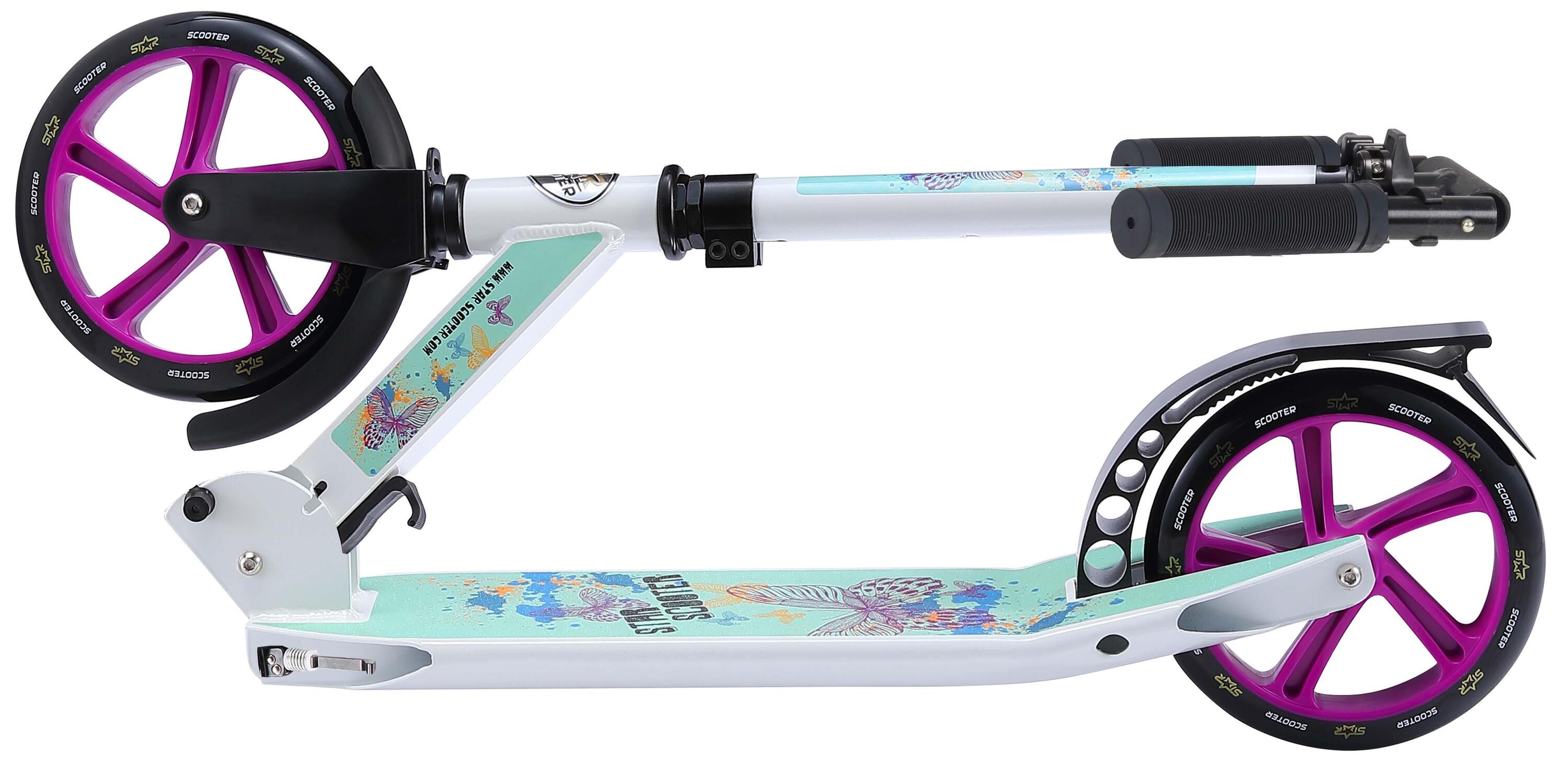 Step met grote wielen 205 mm, voor kinderen van jaar, opvouwbaar, Cruiser 3/5
