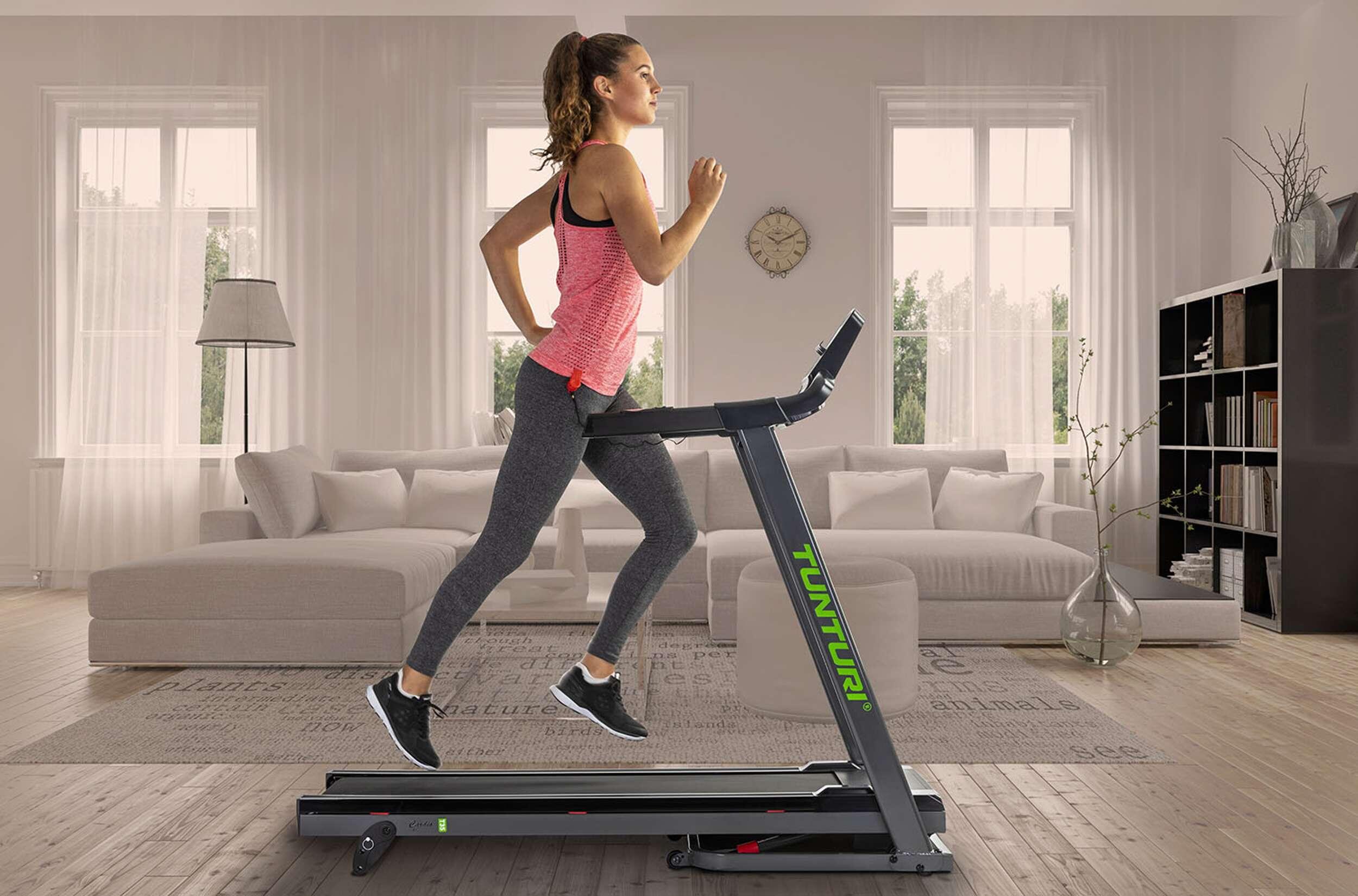 Tapis de course pliable - Bluetooth - Courez jusqu'à 16,0 km/h - Cardio Fit T35 2/8