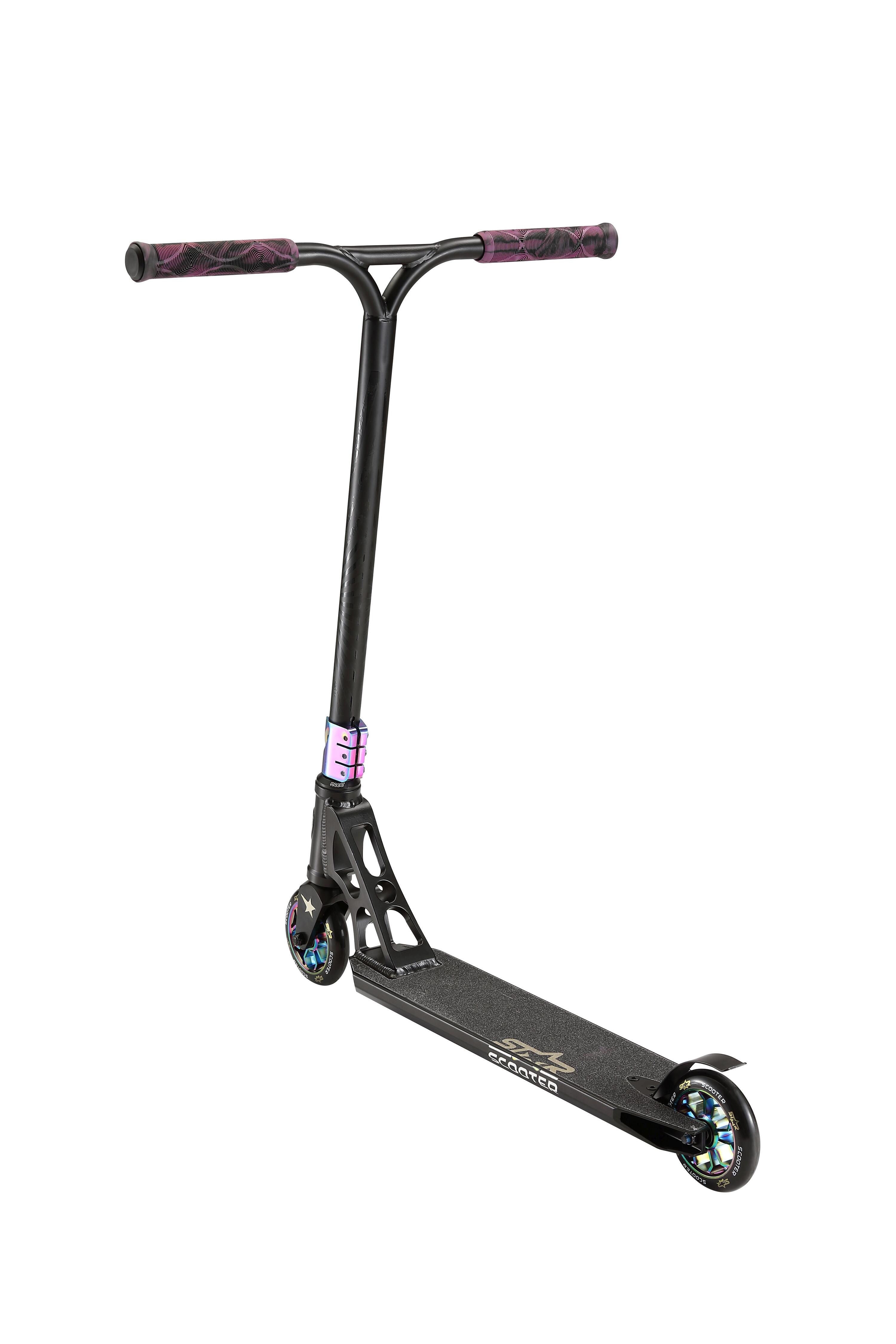Stunt scooter professionale 110 mm, Monopattino bambini 8 anni, alluminio, HIC 4/7